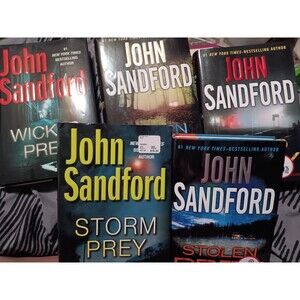 John Standford Set Of 5 Books From The Prey Series's  Titles In Description